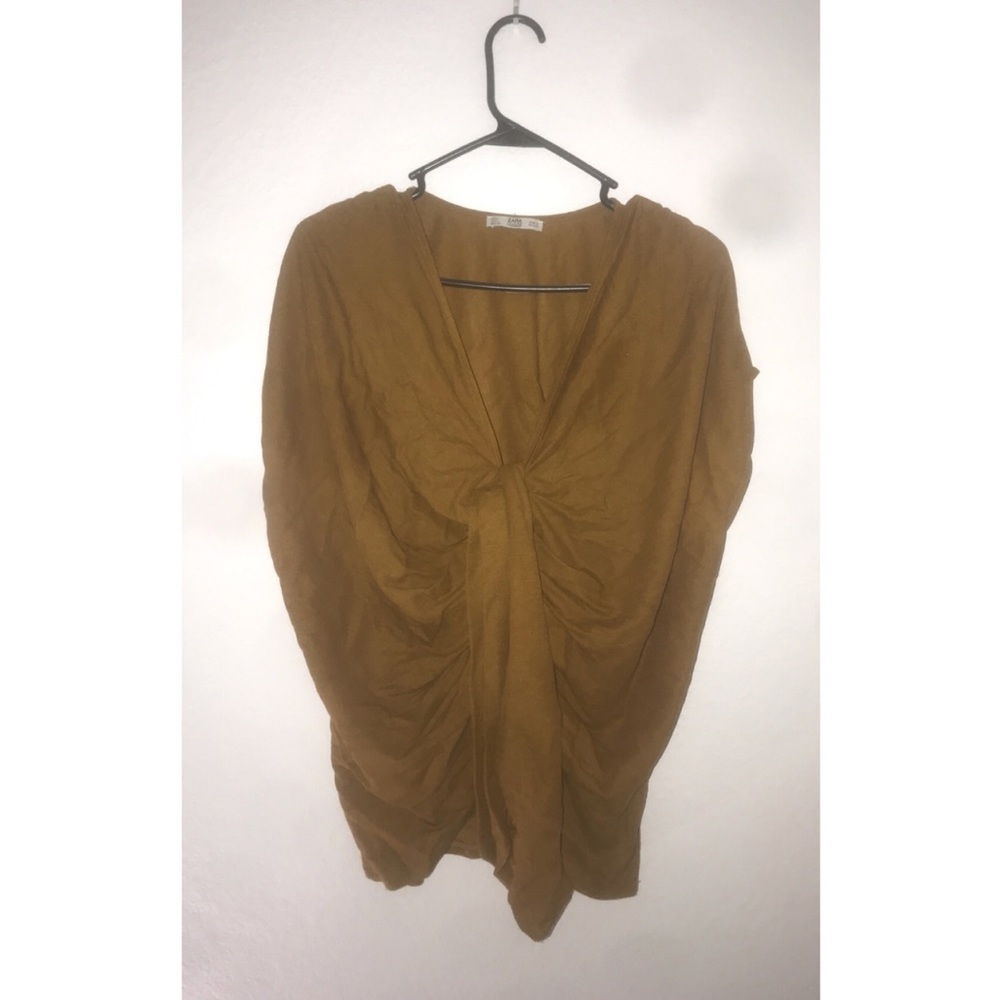 Zara Tan Blouse